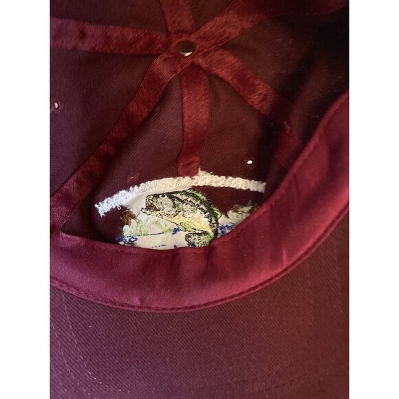 Sawgrass Recreation Park Embroidered Maroon Adjustable Cap By KC Caps - Picture 7 of 7